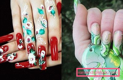 abstract nail design abstract nail design