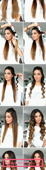 Hollywood curls - do a luxurious hairstyle yourself