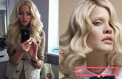 Hollywood curls - do a luxurious hairstyle yourself