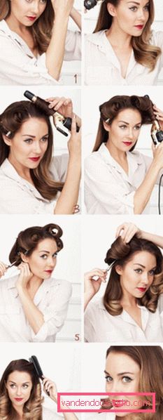 Hollywood curls - do a luxurious hairstyle yourself