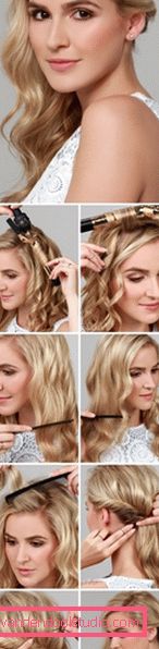 Hollywood curls - do a luxurious hairstyle yourself