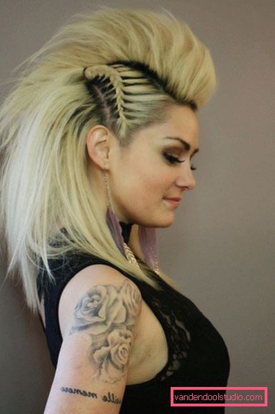 Mohawk hairstyle Mohawk - hairstyle for men and women