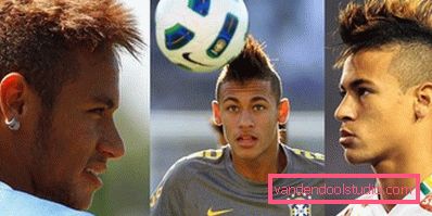 What is the name of the new hairstyle football player Neymar