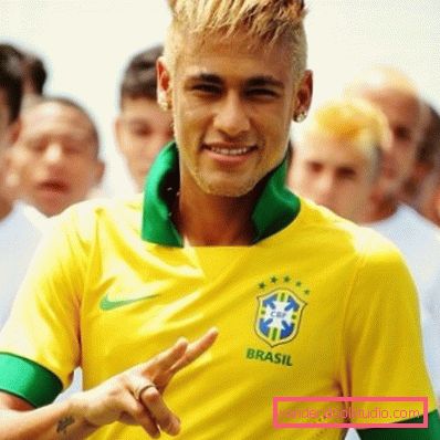 What is the name of the new hairstyle football player Neymar