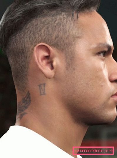 What is the name of the new hairstyle football player Neymar