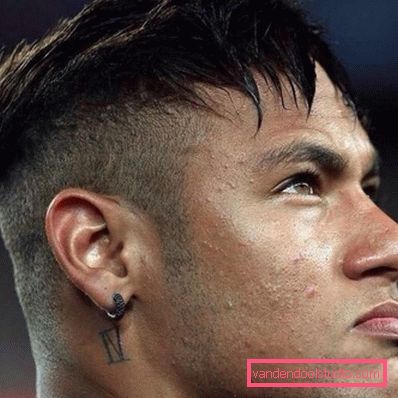 What is the name of the new hairstyle football player Neymar