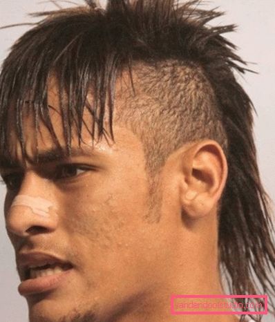 What is the name of the new hairstyle football player Neymar