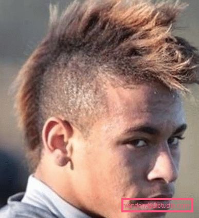 What is the name of the new hairstyle football player Neymar