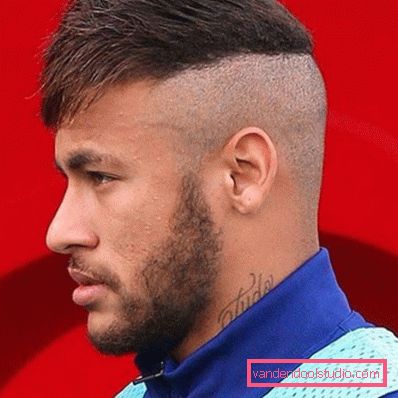 What is the name of the new hairstyle football player Neymar