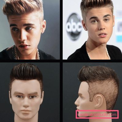 What is the name of Justin Bieber's hairstyle