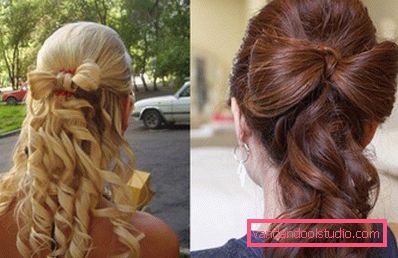 How to make a bow of hair - step by step instructions