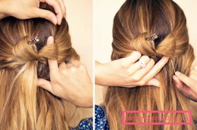 How to make a bow of hair - step by step instructions