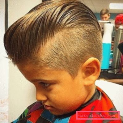 How to make a model haircut for a boy