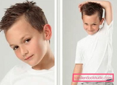 How to make a model haircut for a boy