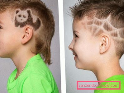 How to make a model haircut for a boy