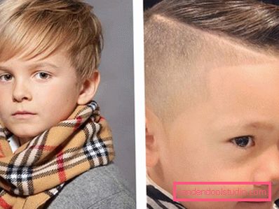 How to make a model haircut for a boy