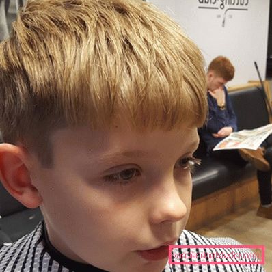 How to make a model haircut for a boy