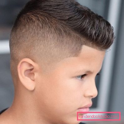 How to make a model haircut for a boy