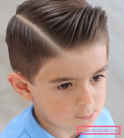 How to make a model haircut for a boy