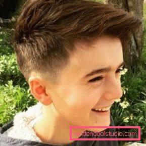 How to make a model haircut for a boy