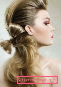 Hair bow from hair How to make a hair bow of hair