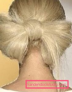 Hair bow from hair How to make a hair bow of hair