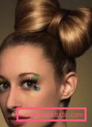 Hair bow from hair How to make a hair bow of hair