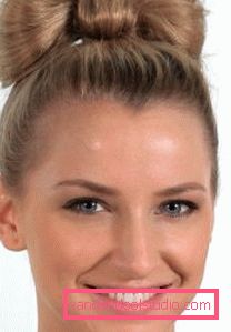 Hair bow from hair How to make a hair bow of hair