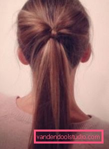 Hair bow from hair How to make a hair bow of hair