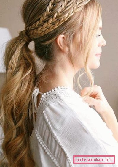 How to diversify hairstyles for long hair at home - beautiful and simple styling for yourself