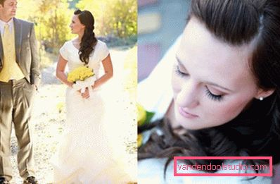 How to choose a hairstyle for a wedding