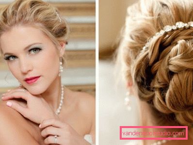 How to choose a hairstyle for a wedding
