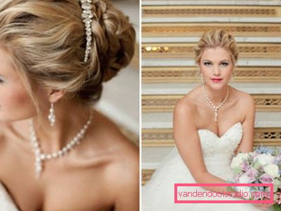 How to choose a hairstyle for a wedding