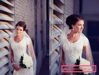 How to choose a hairstyle for a wedding
