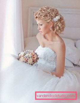 How to choose a hairstyle for a wedding