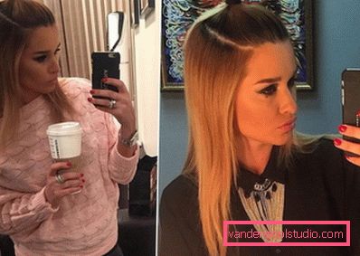 What is the haircut now Xenia Borodina - photo styling presenter