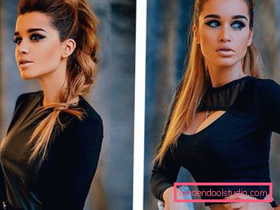 What is the haircut now Xenia Borodina - photo styling presenter