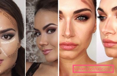 girls with the right contouring girls with the right contouring