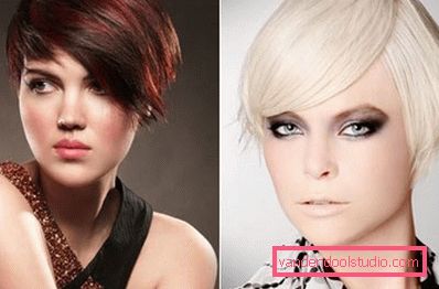short haircut for round face