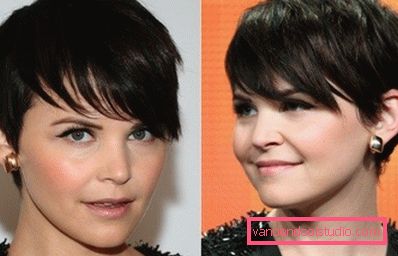 Short haircuts for round face