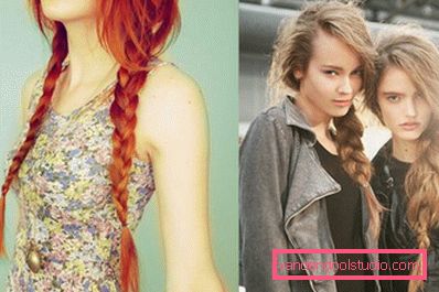 Braids for long hair - weaving schemes and photos