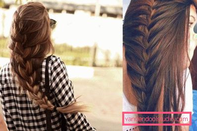 Braids for long hair - weaving schemes and photos