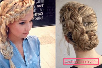 Braids for long hair - weaving schemes and photos