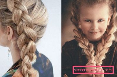 Braids for long hair - weaving schemes and photos