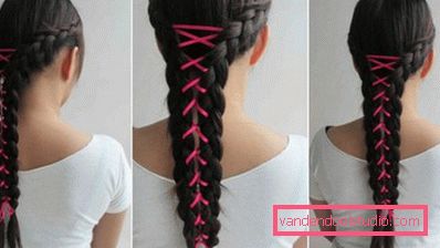 Braids for long hair - weaving schemes and photos