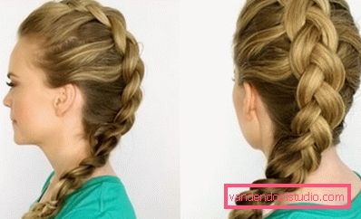 Braids for long hair - weaving schemes and photos