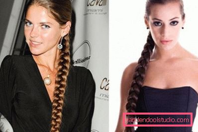 Braids for long hair - weaving schemes and photos