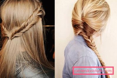 Braids for long hair - weaving schemes and photos