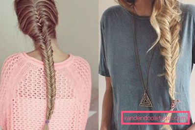 Braids for long hair - weaving schemes and photos