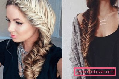 Braids for long hair - weaving schemes and photos